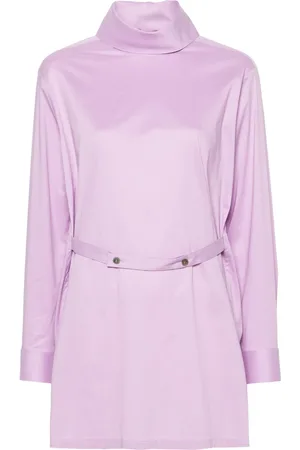 Issey Miyake Fastened long-length poplin shirt
