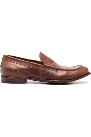 Officine creative Slip-on leather loafers