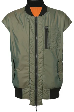 MOSTLY HEARD RARELY SEEN Reversible padded gilet