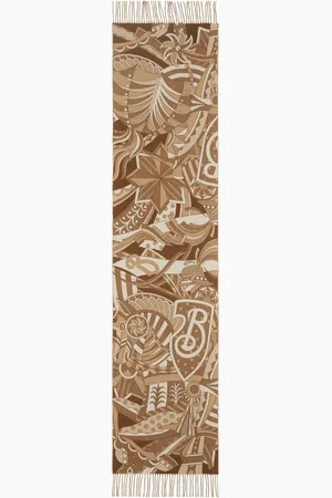 Burberry Carousel EKD scarf