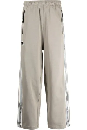 Izzue Logo-patch cotton-blend track pants