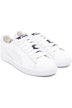 PUMA Clyde Varsity II leather sneakers