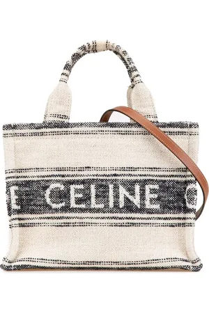 Céline 2022 Small Canvas Cabas Thais satchel
