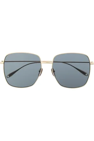 Gucci Logo-engraved square-frame sunglasses