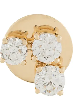 ALINKA 18kt yellow EVA diamond single stud