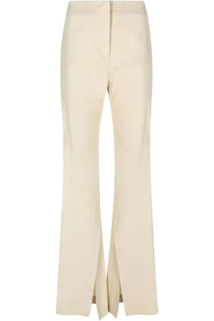 Pinko Side-slit flared trousers