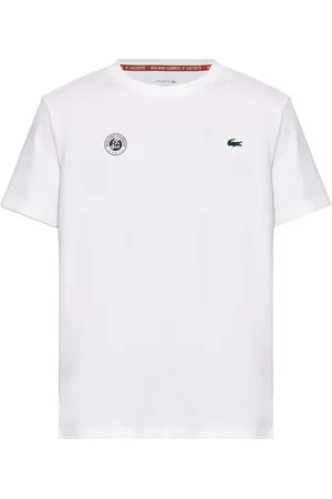 Lacoste X Rolland Garros crew-neck T-shirt