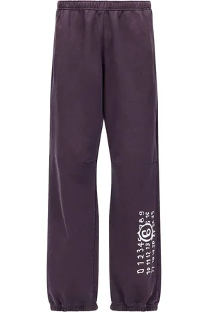 Maison Margiela Numbers-print cotton track pants