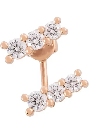 ALINKA 18kt rose gold LARA diamond left earring