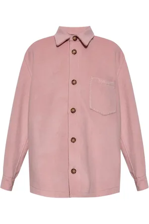Marni Logo-embroidered shirt jacket