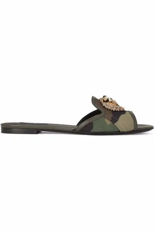 Dolce & Gabbana Taormina Devotion heart slide sandals