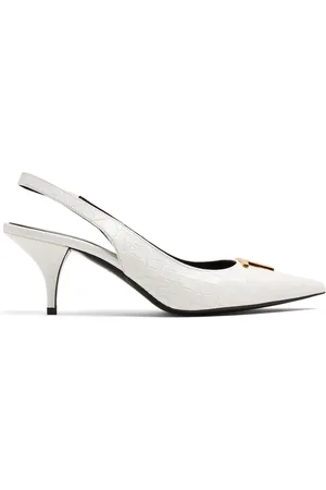 Tom Ford Logo-lettering leather pumps