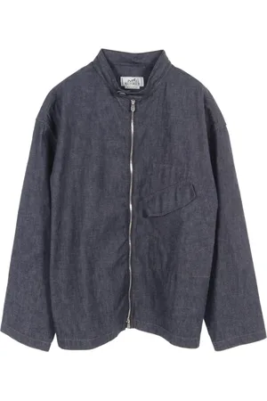 Hermès 2010s denim shirt