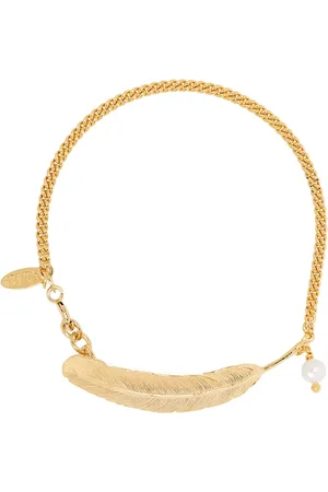 WOUTERS & HENDRIX Voyages Naturalistes pearl feather bracelet