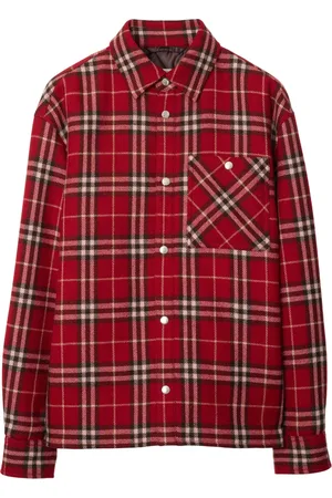 Burberry Checked shirt jacket