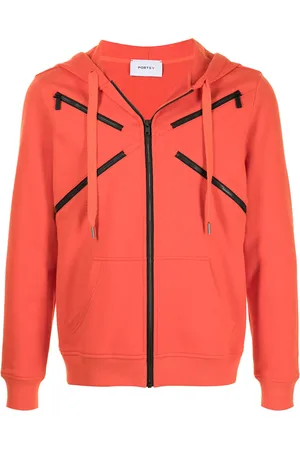 Ports V Zip-embellished hooded jacket