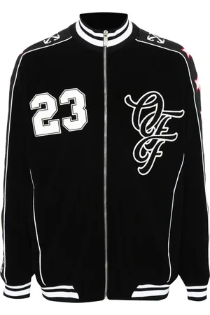 OFF-WHITE Arrow-motif bomber jacket
