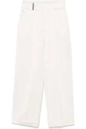 PESERICO SIGN Gabardine trousers