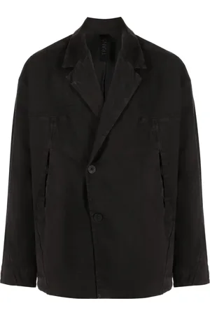 TRANSIT Notched-lapel off-centre blazer