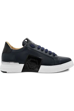 Philipp Plein Logo-appliqué lace-up sneakers