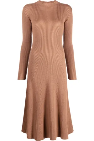 Moncler Logo-appliqué midi dress