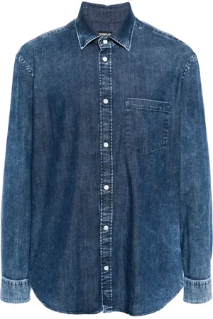 Dondup Stretch-cotton denim shirt