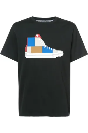 MOSTLY HEARD RARELY SEEN Patchwork sneaker T-shirt