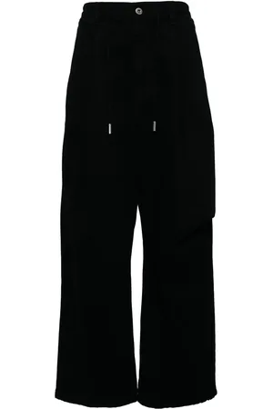 SONGZIO Asymmetic drape jeans
