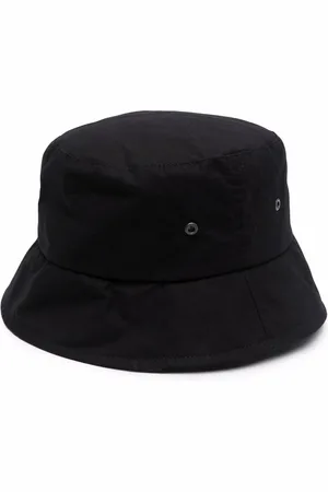 MACKINTOSH Waxed cotton bucket hat