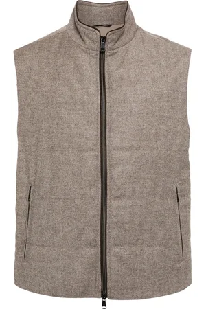 N.PEAL Belgravia quilted wool gilet