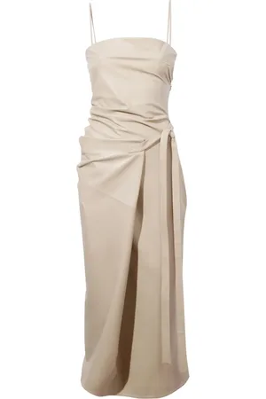 Proenza Schouler Delancy leather midi dress