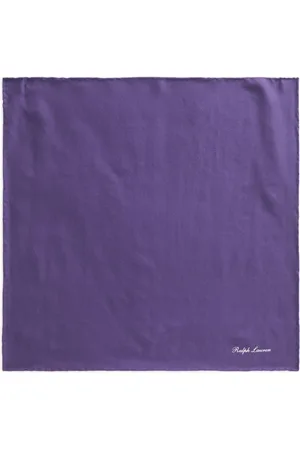Ralph Lauren Logo-print silk scarf