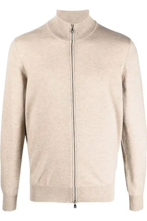 Brunello Cucinelli Zip-up cashmere jumper