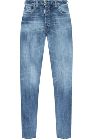 Dsquared2 Whiskering effect slim-cut jeans