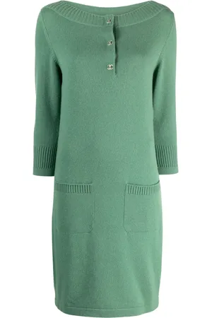 CHANEL 2010 cashmere minidress