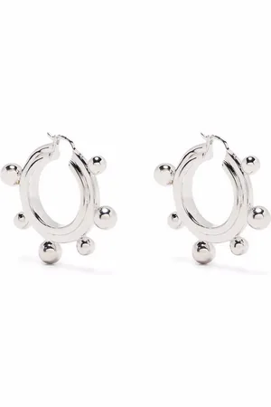 Missoma Medium sphere hoop earrings