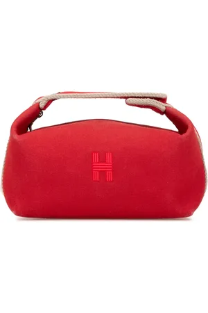 Hermès 2020-2024 Small Toile Bride A Brac vanity bag