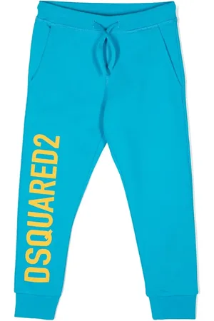 Dsquared2 Logo-print cotton track trousers