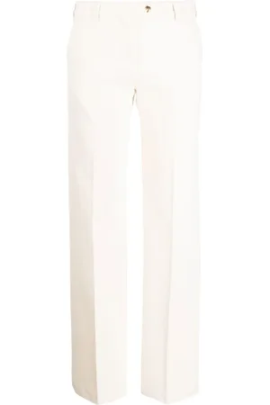 Palm Angels Logo-plaque flared jeans