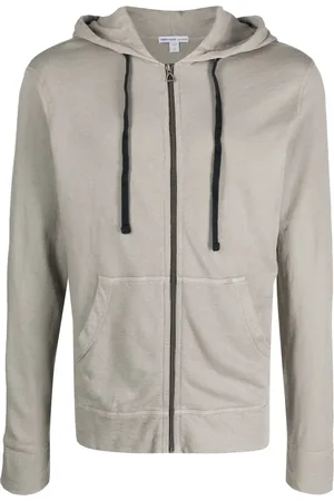 James Perse Supima-cotton zip-up hoodie