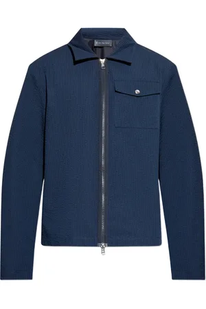 Moncler Seersucker shirt jacket