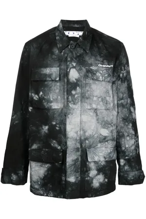OFF-WHITE Bleach-effect shirt-jacket