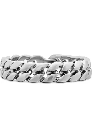 David Yurman Sterling Curb Chain bracelet (14.5mm)