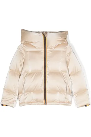 K-Way Zip-up hooded down jacket