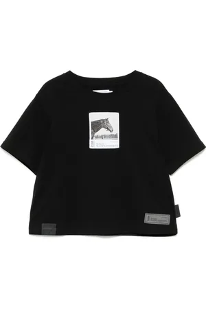 Izzue Logo patched T-shirt