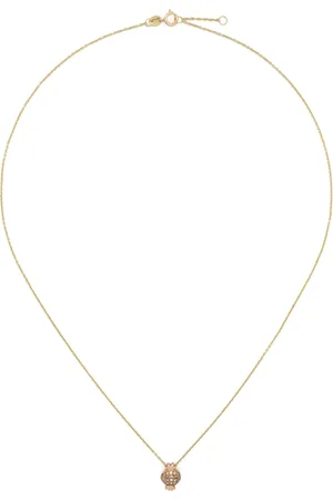 ROSA MARIA 18K yellow and rose Pomegranate diamonds necklace