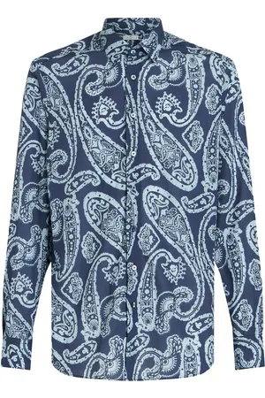 Etro Paisley-print cotton shirt