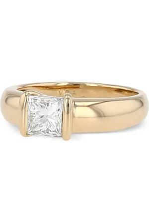 Van cleef 18kt yellow diamond ring