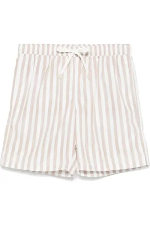 ELEVENTY Striped swim shorts