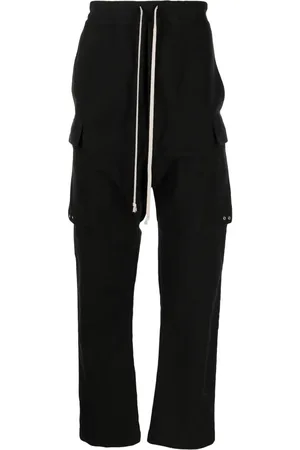 Rick Owens Drawstring drop-crotch trousers